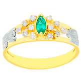Anel de formatura em ouro 18k - Isabel